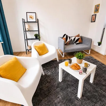 Centre-ville 90m2 Le Normand 아파트 엘뵈프